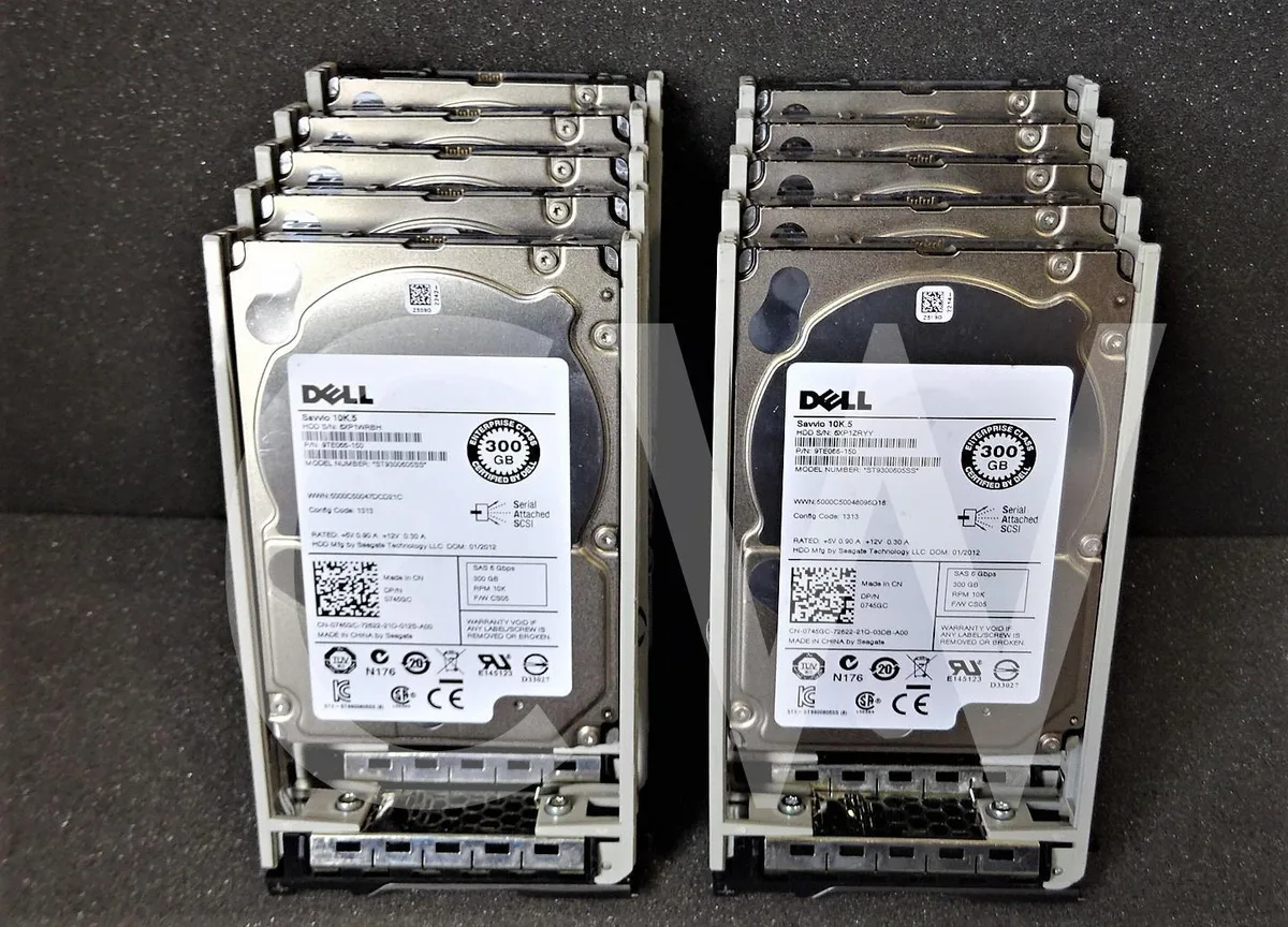 DELL DELL ST93000605SS 300GB 10000RPM 2.5" SAS internal hard drive — product photo