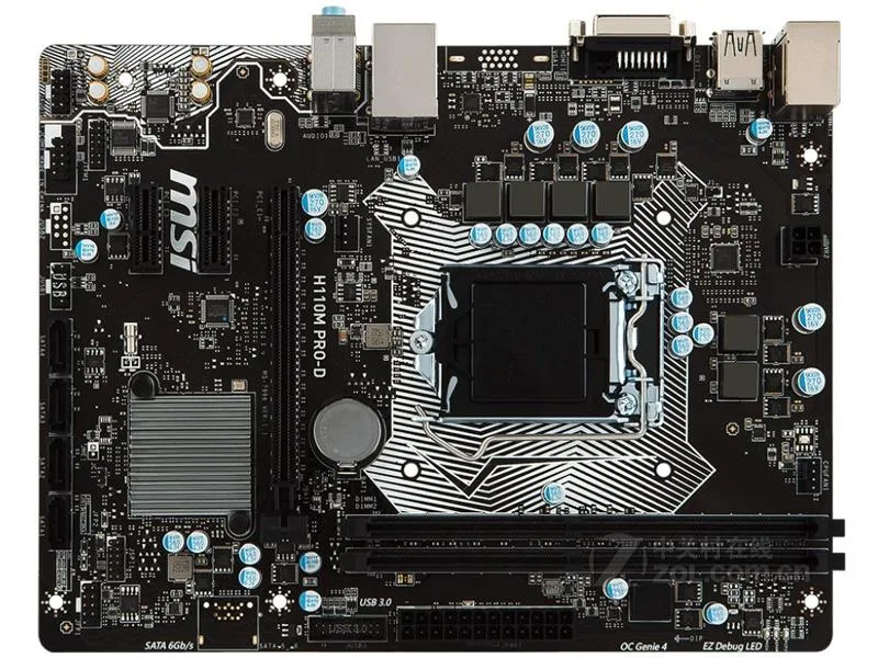 MSI MSI H110M PRO-D LGA 1151 H110 DDR4 32GB Micro ATX Intel motherboard — product photo