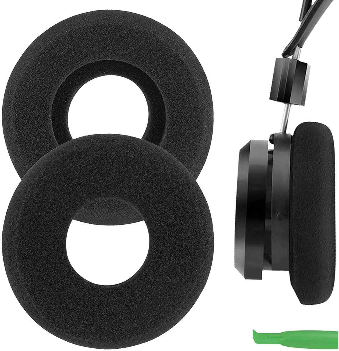 aibileec aibileec Comfort Foam Ear Pads for GRADO SR60 SR80 SR125 SR225 M1 M2 (Black) — product photo