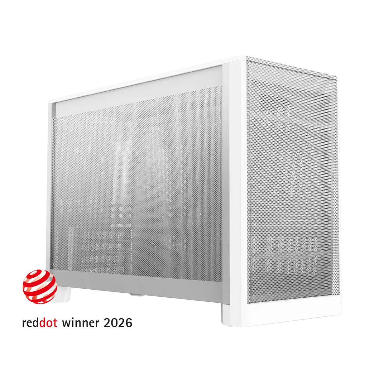 Montech Montech TEN M1 22.7L Micro ATX PC Case White — product photo