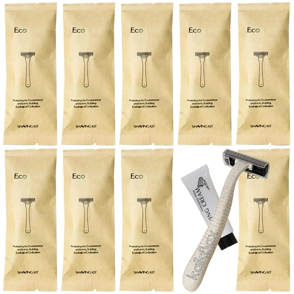 No Sew No Sew 10 Pack Disposable Razors 3 Blade Kit With Shave Cream — product photo