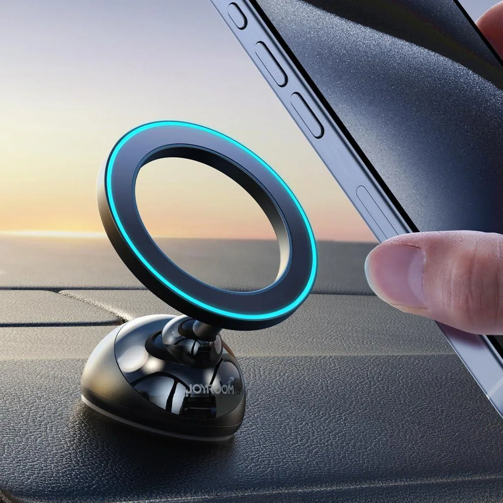  JOYROOM MagSafe Car Mount Blue 20 Magnets 360° 85° 2.25 in 24 Months — product photo