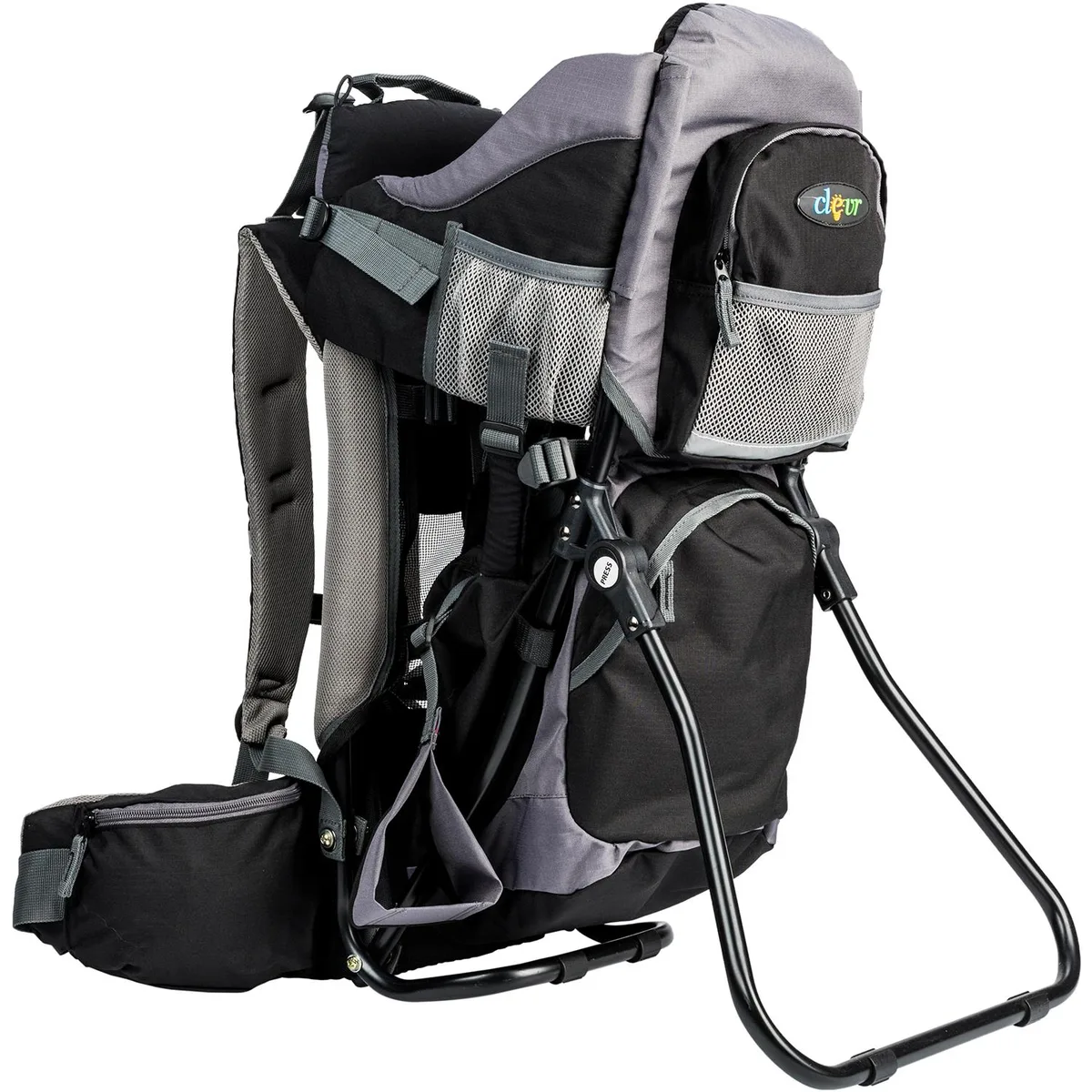 Clevr ClevrPlus Canyonero Child Carrier Black — product photo