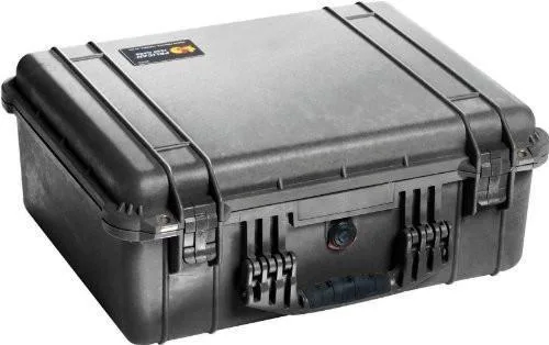 Pelican Products, Inc. Pelican Products, Inc. 1550-001-110 camera case, black, without foam — product photo