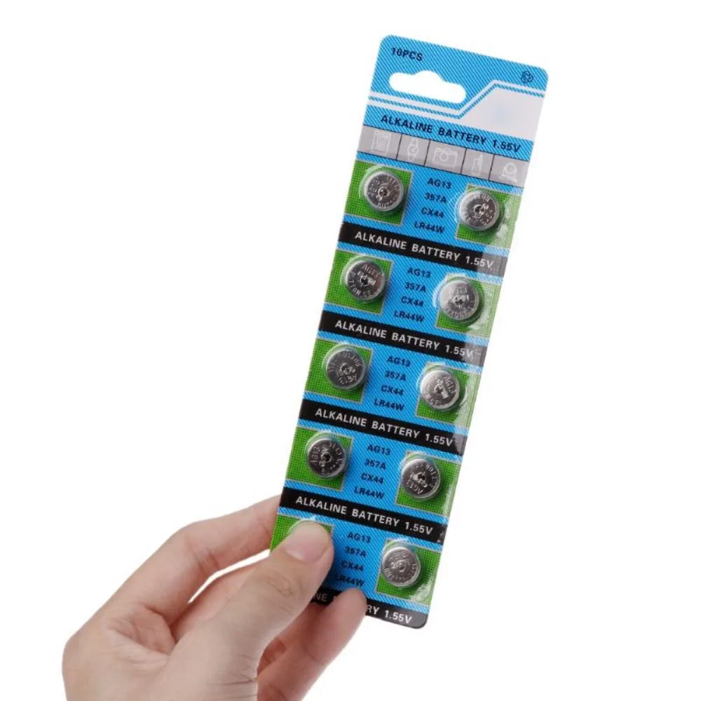 Ruth's sister Ruth's sister AG13 A76 LR44 357A S76E G13 1.55V Alkaline Button Batteries 10Pcs — product photo
