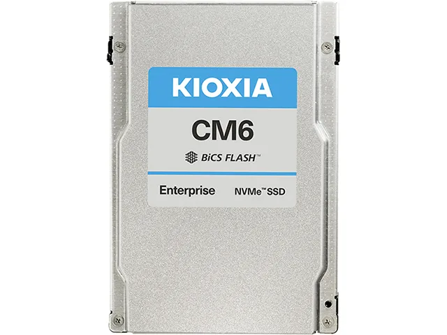 Kioxia Kioxia KCM6XRUL7T68 7.68TB enterprise SSD — product photo