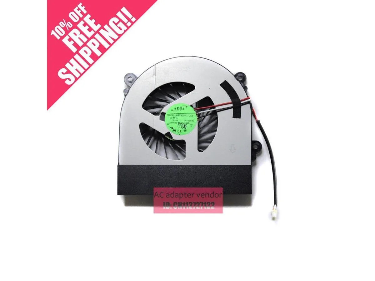 Fans Fans CPU cooling fan for Clevo W150 W350 W370 HASEE K590S — product photo