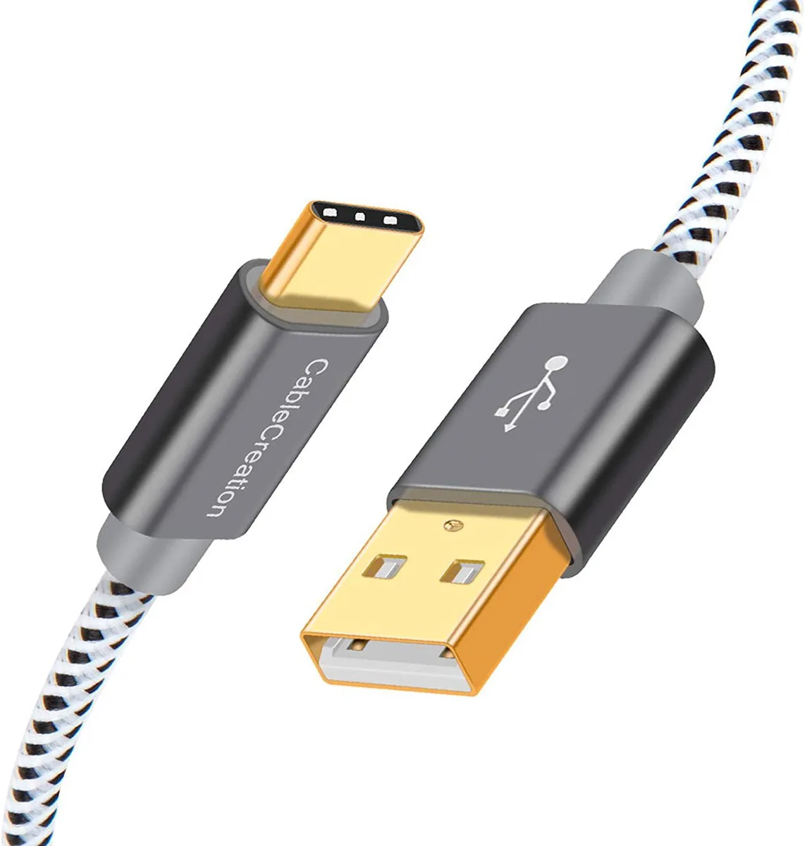 CableCreation CableCreation USB 2.0 A to C Cable 3A 480Mbps Gray 1.2m — product photo