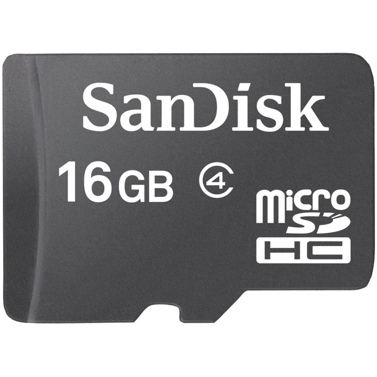 SanDisk SanDisk SDSDQ-016G-A46 16GB microSDHC Class 4 memory card — product photo