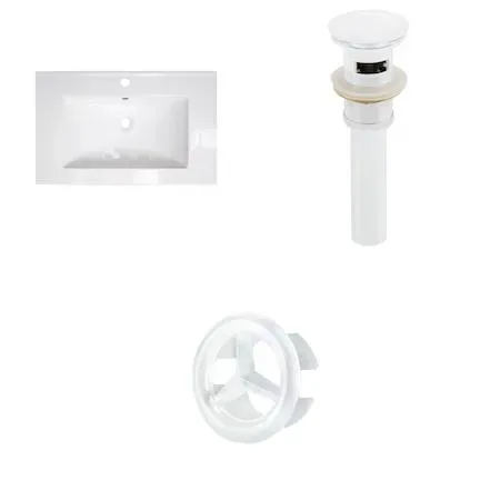 American Imaginations American Imaginations 21751 21" ceramic fountain top set — product photo