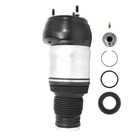 Unity 15-117001 front left air spring, black rubber bellows with metal end caps, new condition