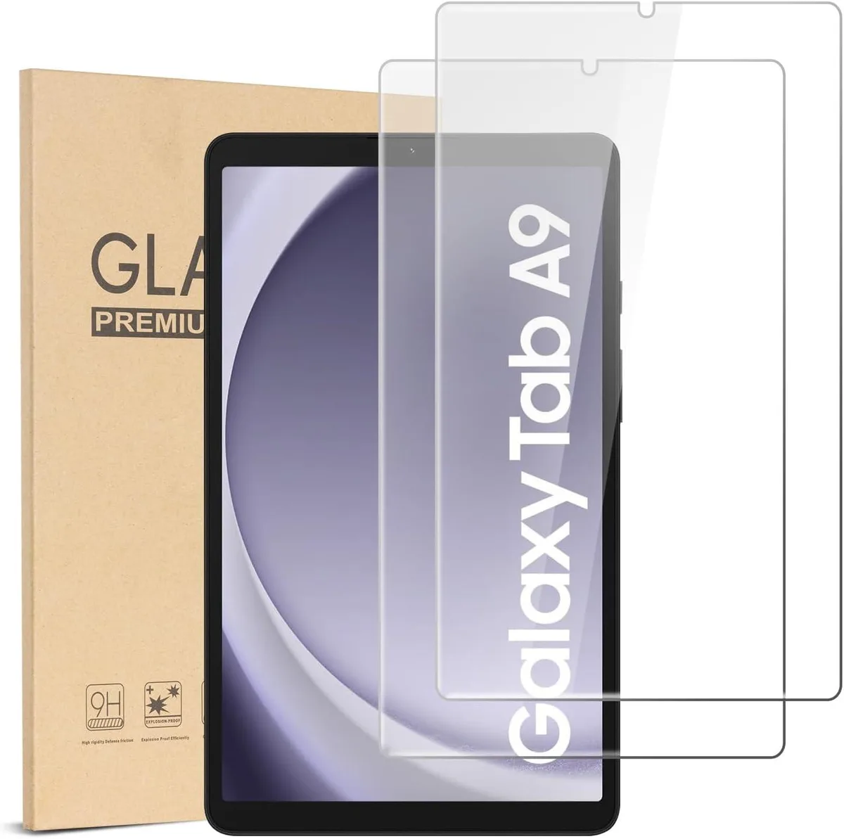 anicestore anicestore Screen Cover for Samsung Galaxy Tab A9 8.7" 2023 SM-X110/X115/X117 Clear 2 Pack — product photo