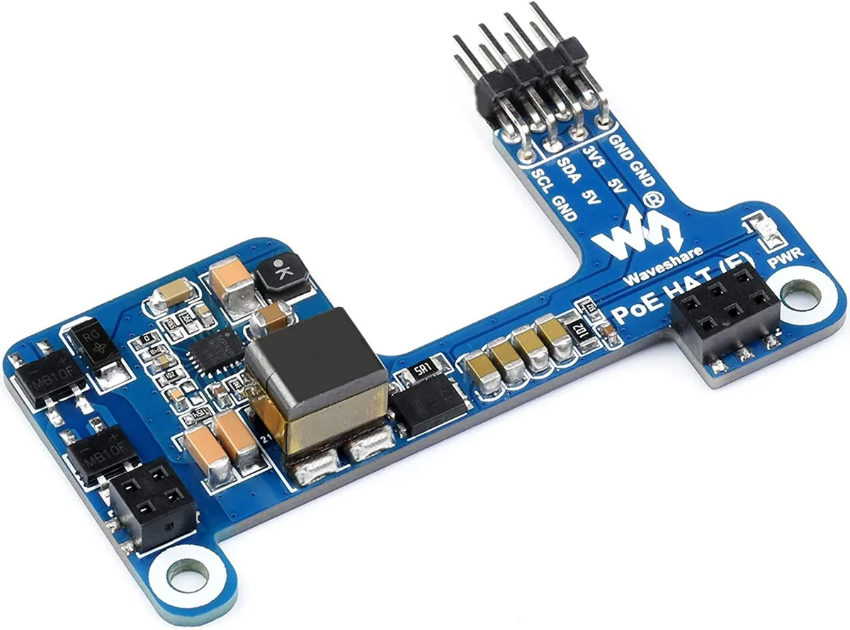 WaveShare WaveShare PoE HAT E for Raspberry Pi 3B+/4B computer accessory — product photo