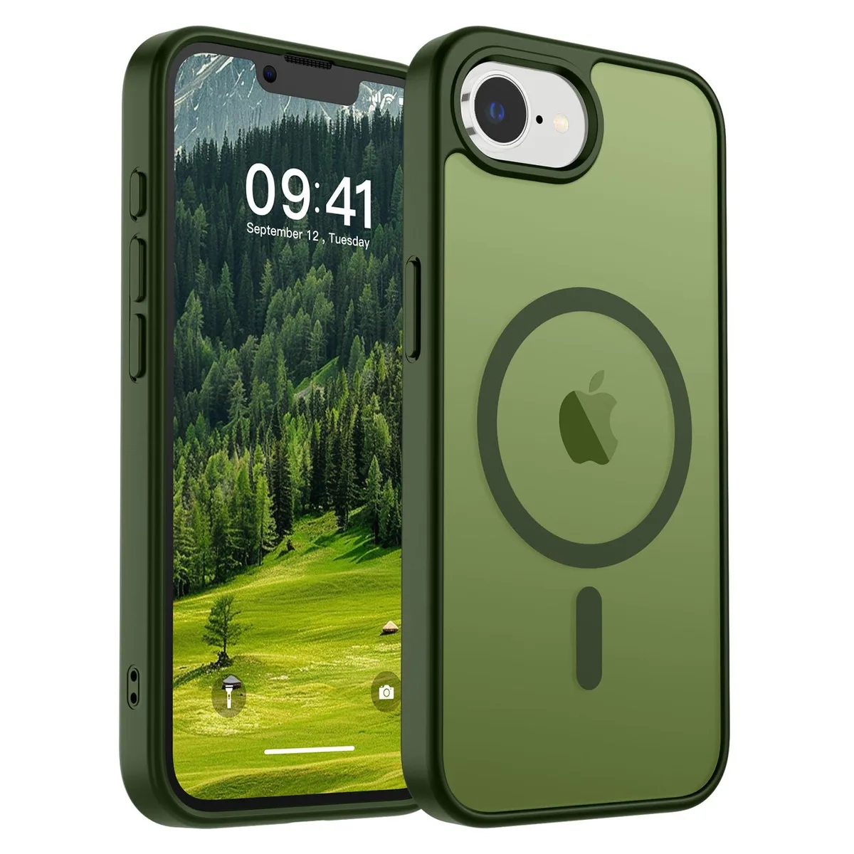 KEHIPI KEHIPI Magnetic Case for iPhone 16e 2025 Cangling Green — product photo