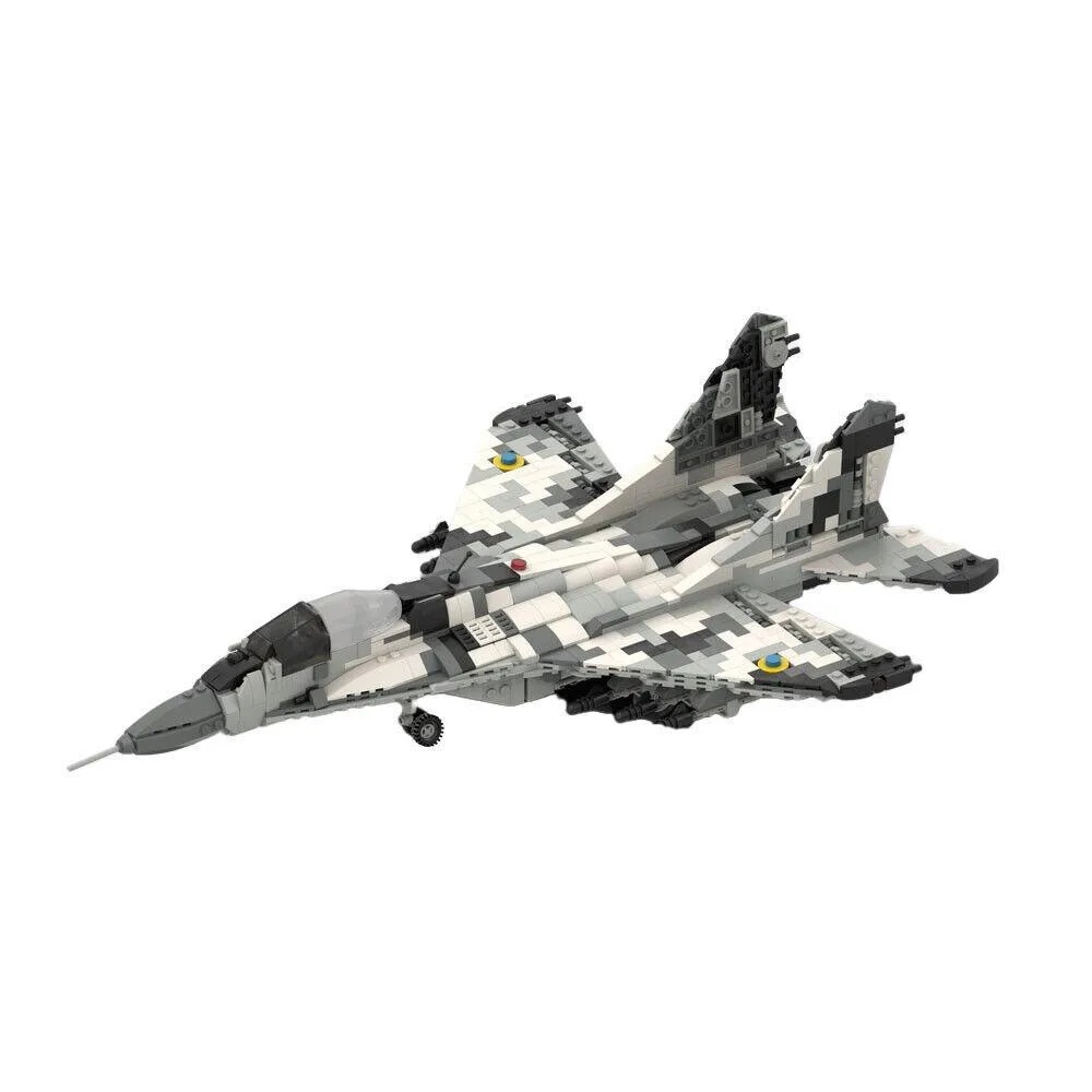ZITIANYOUBUILD ZITIANYOUBUILD 1333 Mig-29 1:35 Scale 1333-Piece Educational Building Set — product photo