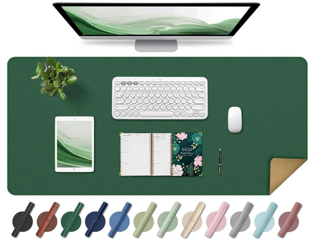  Keychron DPB-M1-Dark Green Desk Mat 31.5" x 15.7 — product photo
