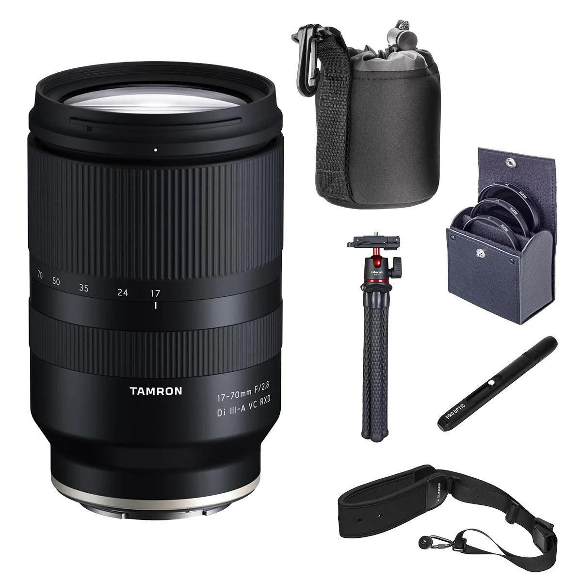 Tamron Tamron 17-70mm f/2.8 Di III-A VC RXD Lens for Sony E Bundle — product photo