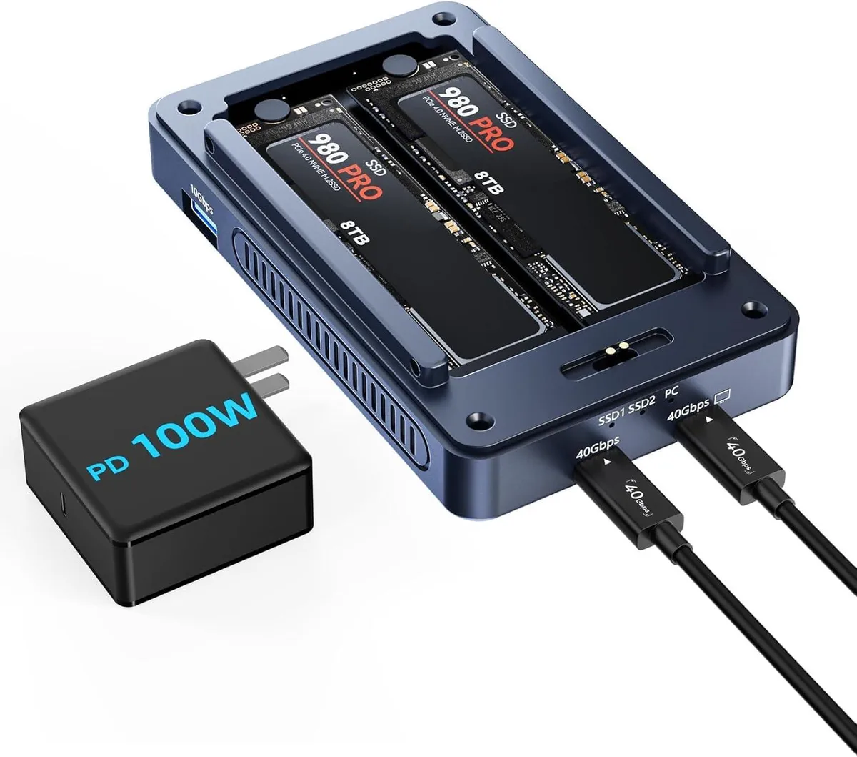 Acasis Acasis TBU405 Pro Max 40Gbps Thunderbolt NVMe enclosure accessory — product photo
