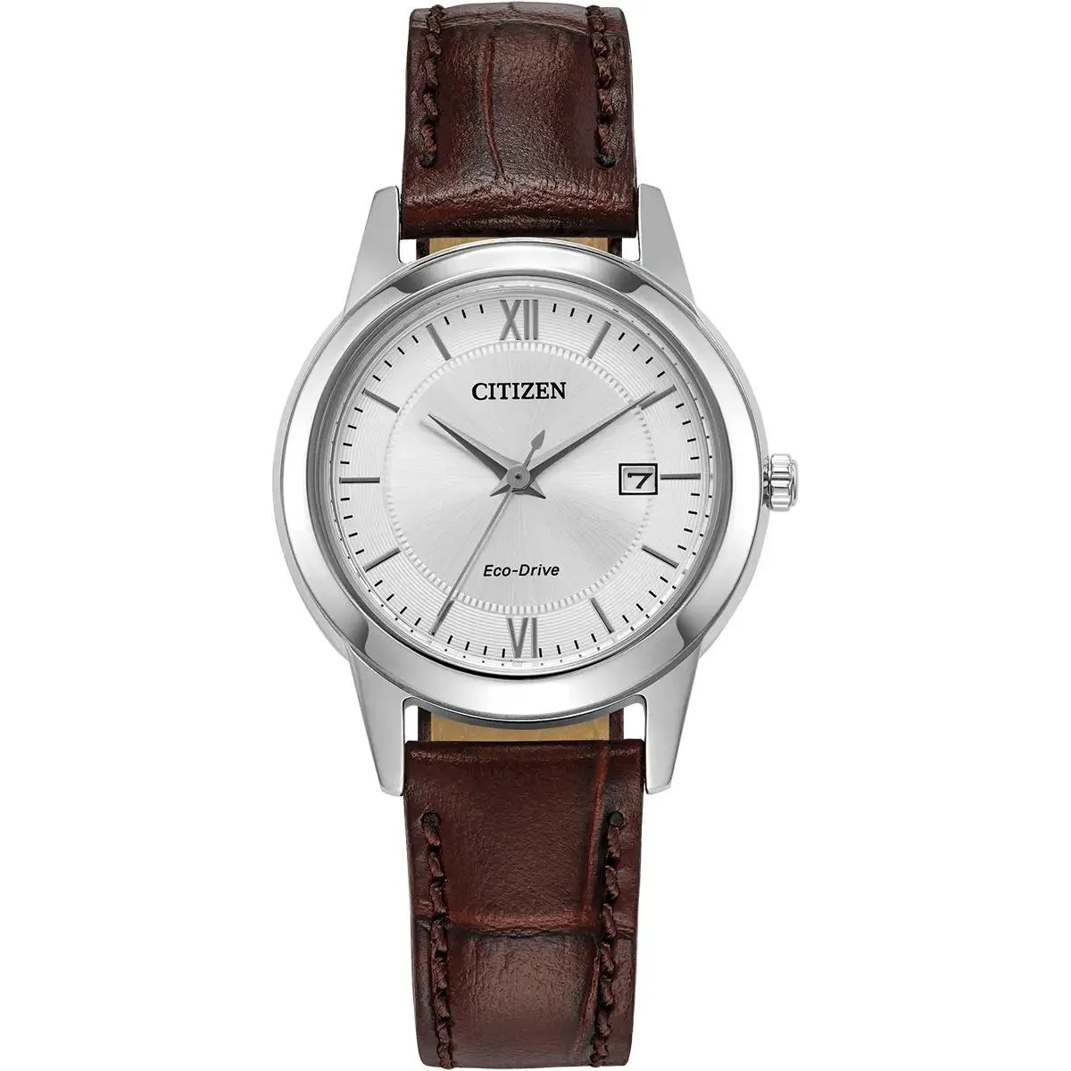 Citizen Citizen Eco-Drive Ladies Watch 29.5 mm Dark Brown Leather J710 — product photo