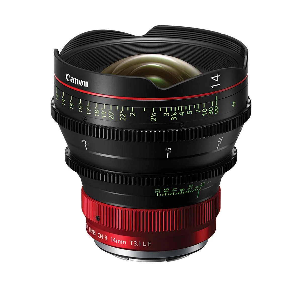 Canon Canon RF 14mm T3.1 L Cinema Lens — product photo
