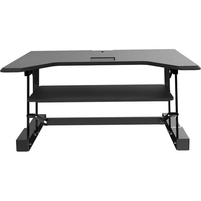 Amer Mounts Amer Mounts EZRISER36 36" Sit/Stand Desk Riser with Keyboard Tray Black — product photo