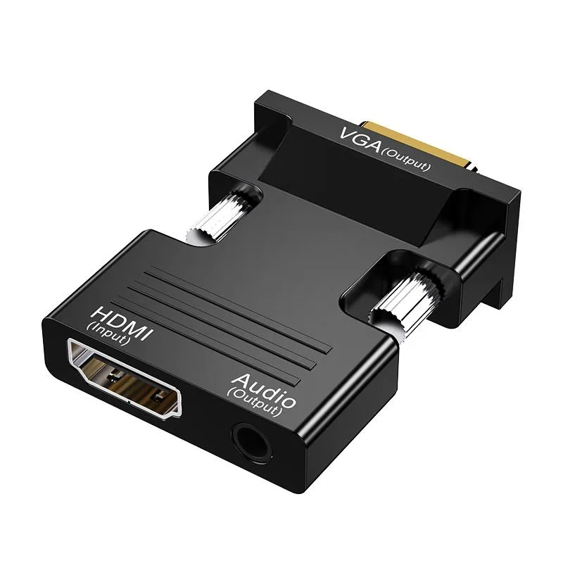 COFIER COFIER HDMI Mini Micro to VGA Converter Adapter Black — product photo