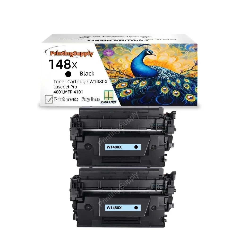 Ninestar Technology Ninestar Technology W1480X High Yield Black Toner Cartridge 2-Pack — product photo