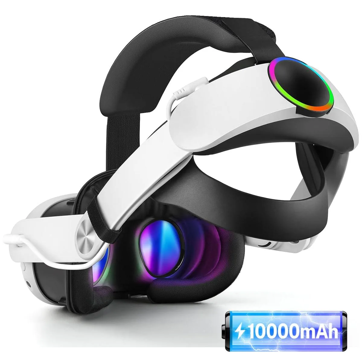 SMA SMA Q8L-3 10000mAh VR head strap with RGB light — product photo