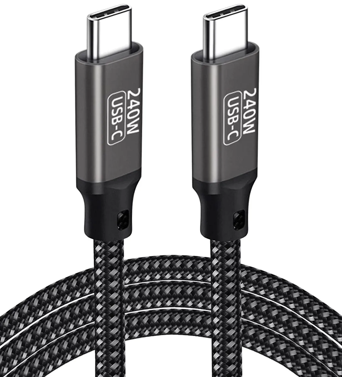 IHDAPP IHDAPP USB C to USB C Cable 240W 6.6ft Black — product photo