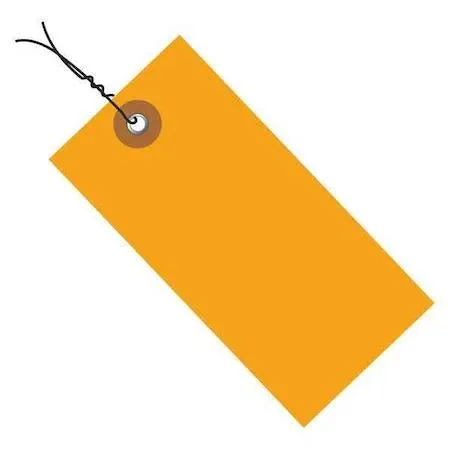 DuPont Tyvek DuPont Tyvek G14013E Shipping Tags Pre-Wired Orange 100 Pack — product photo