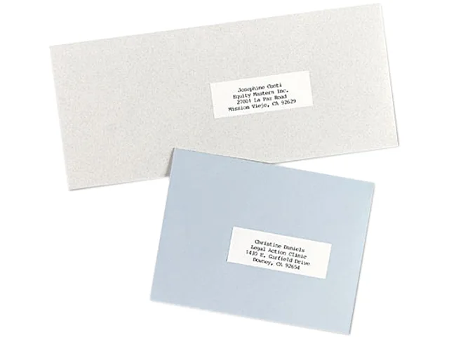 Avery Avery 5332(AVE) Address Labels 1 x 2-13/16 White 8250/Box — product photo
