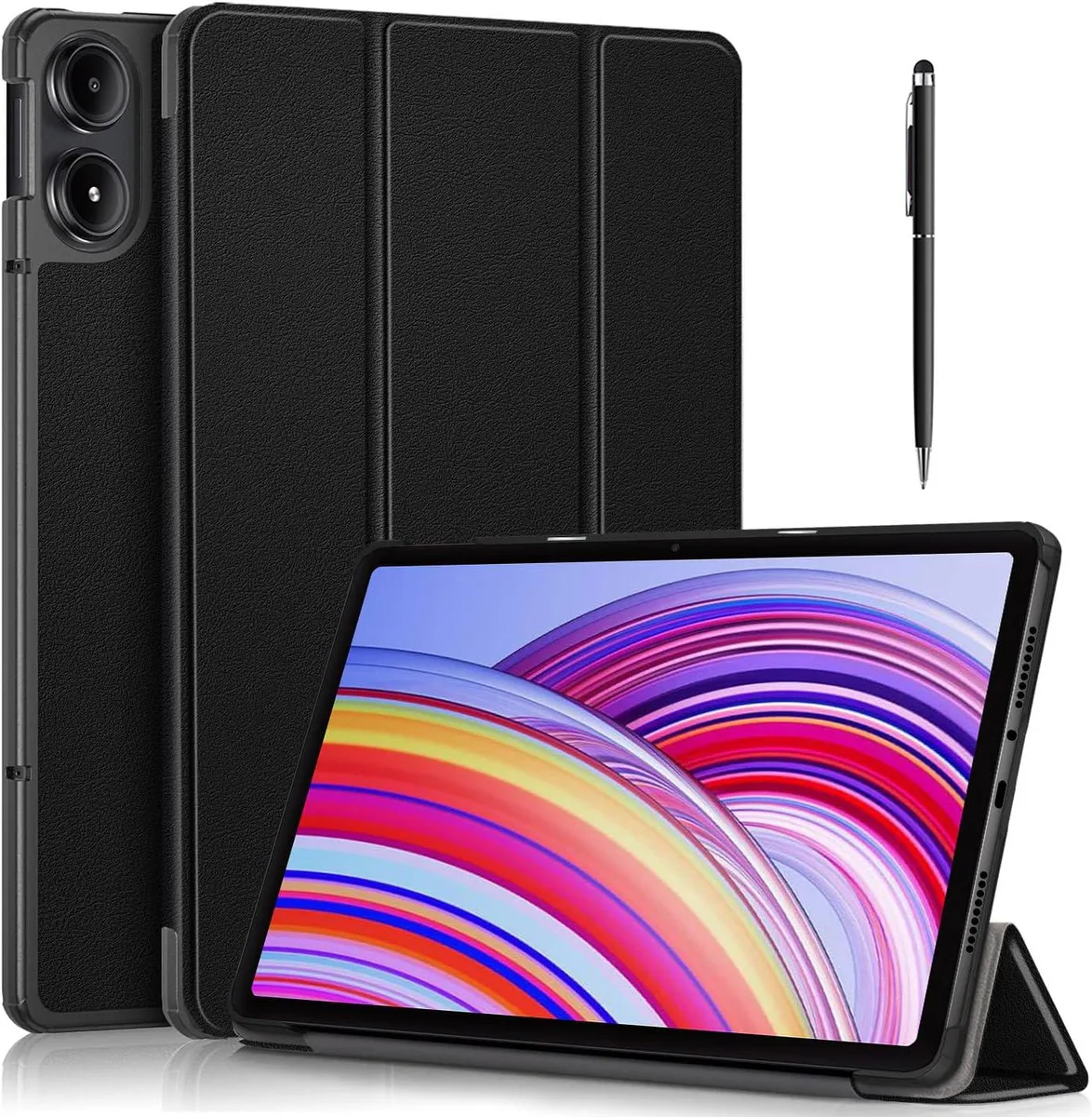 Werleo Werleo case for Xiaomi Redmi Pad Pro 5G / Poco Pad 12.1" 2024, Black — product photo