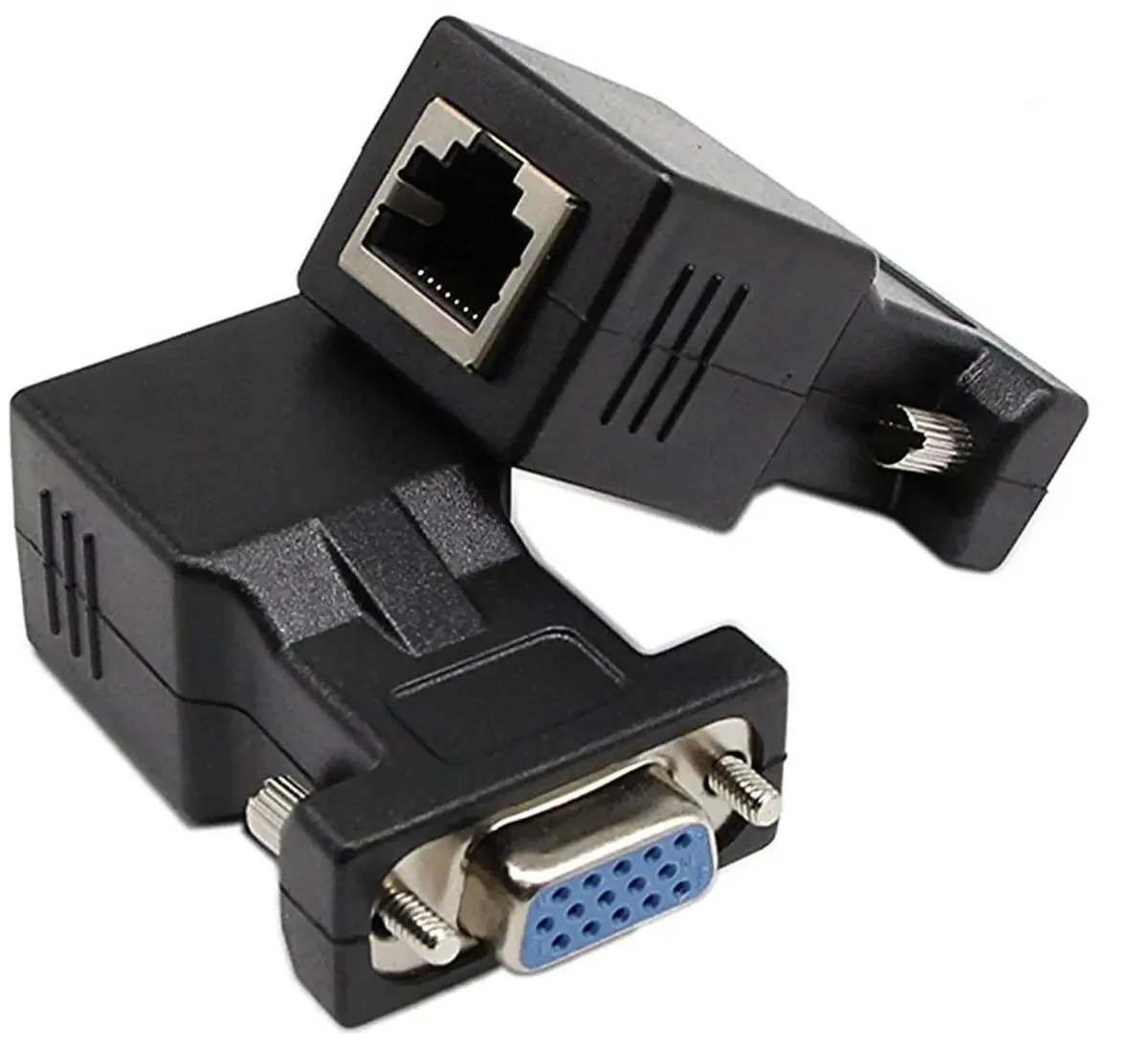 SMUGDESK SMUGDESK 2Pack VGA Female to RJ45 LAN Extender Adapter — product photo