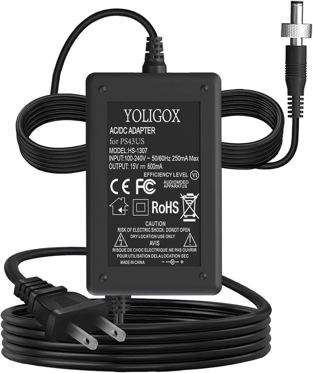 Cheezee Cheezee 15V AC Adapter PS43US Compatible accessory — product photo