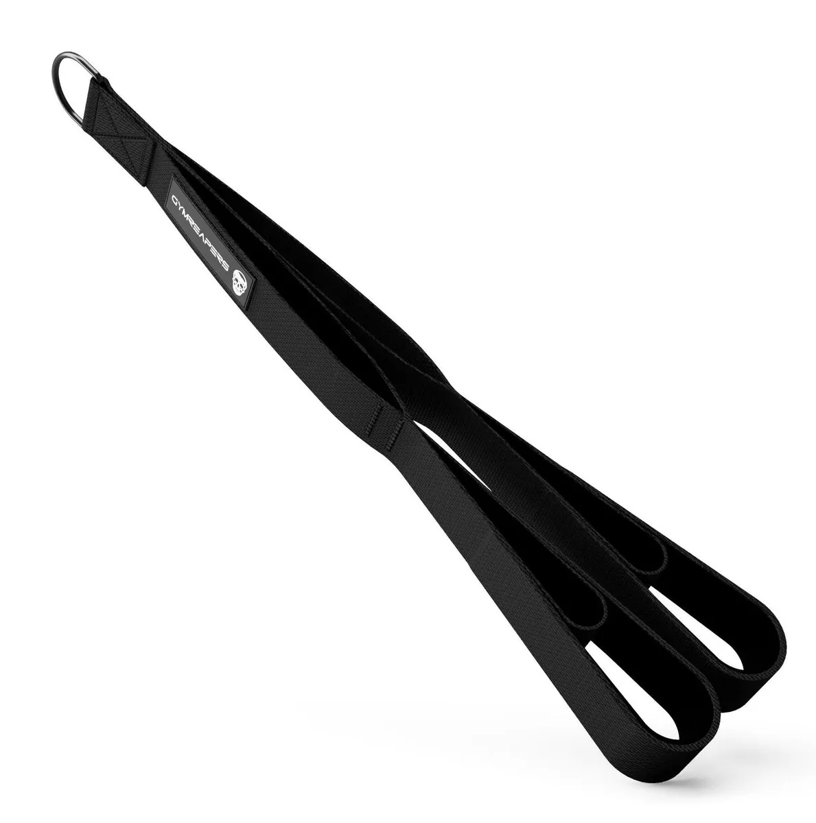 Cando Tricep Rope Cable Attachment 12 22 27 inch grips Black — product photo