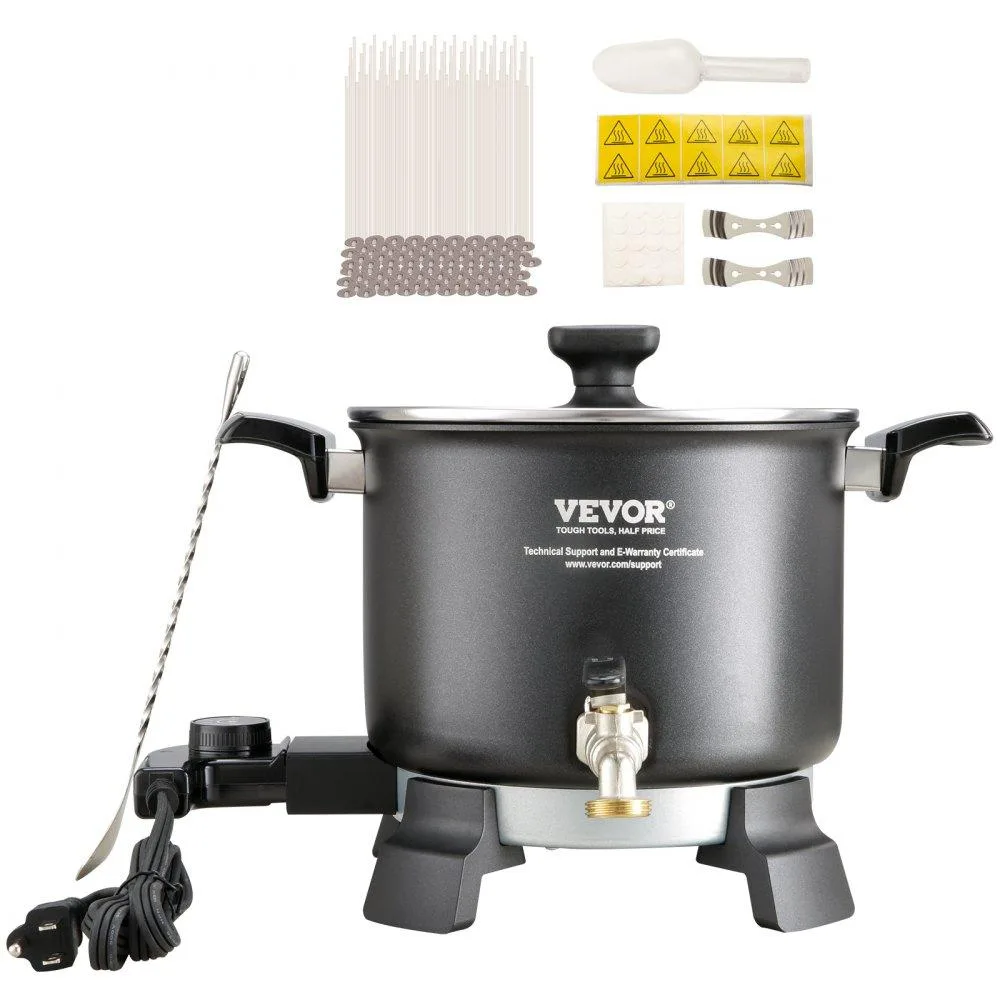 VEVOR VEVOR 5 L Wax Melter 1200 W 4-level 70-150 °C DT-S005 (B) — product photo