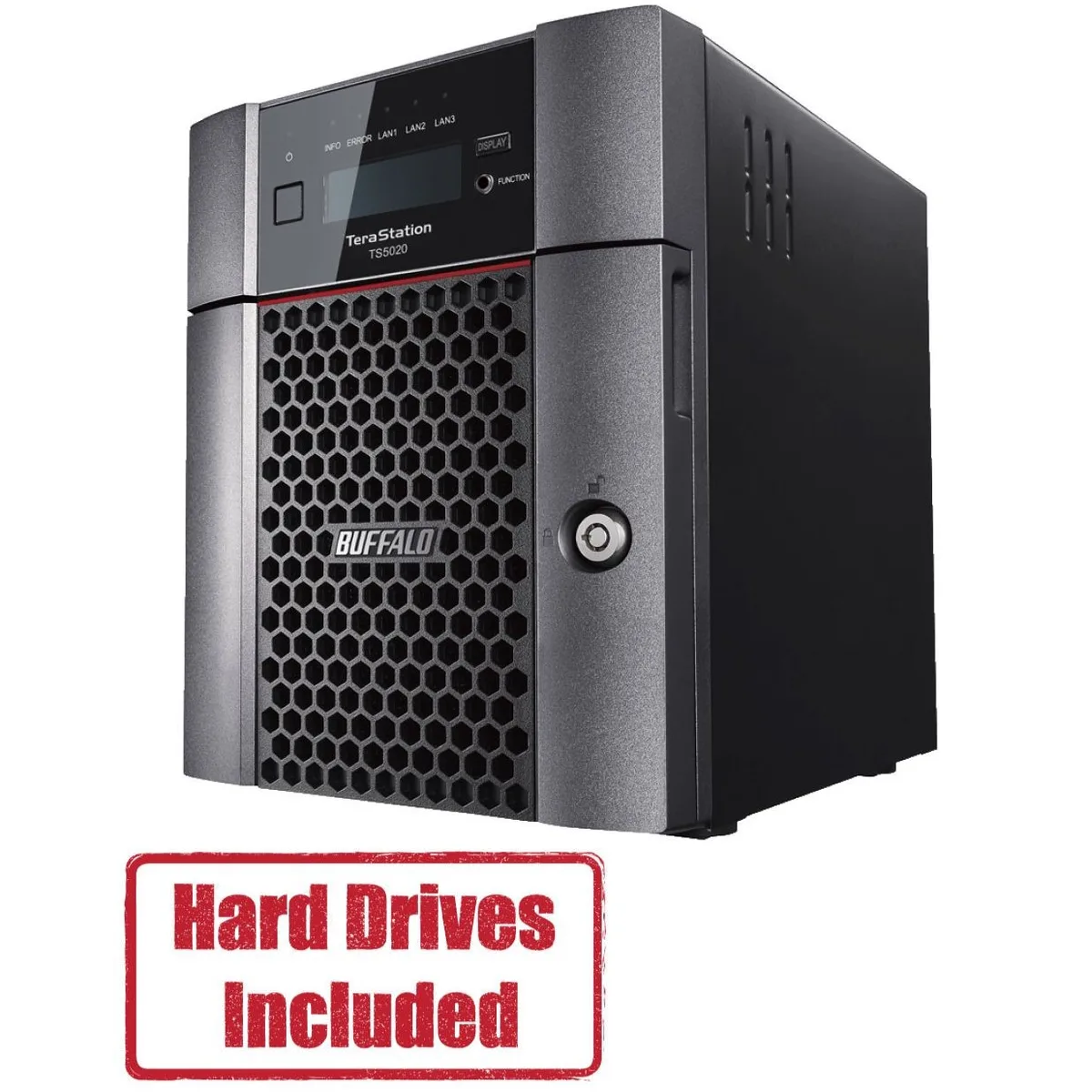 Buffalo Technology Buffalo Technology TS5420DN1604 4-Bay 16TB Desktop NAS — product photo