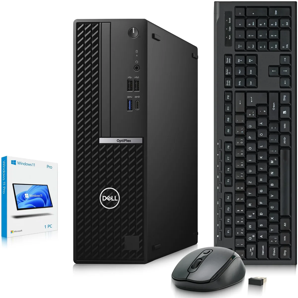 DELL DELL OptiPlex 5080 SFF i7-10700 16GB 256GB Win11 Pro desktop PC — product photo