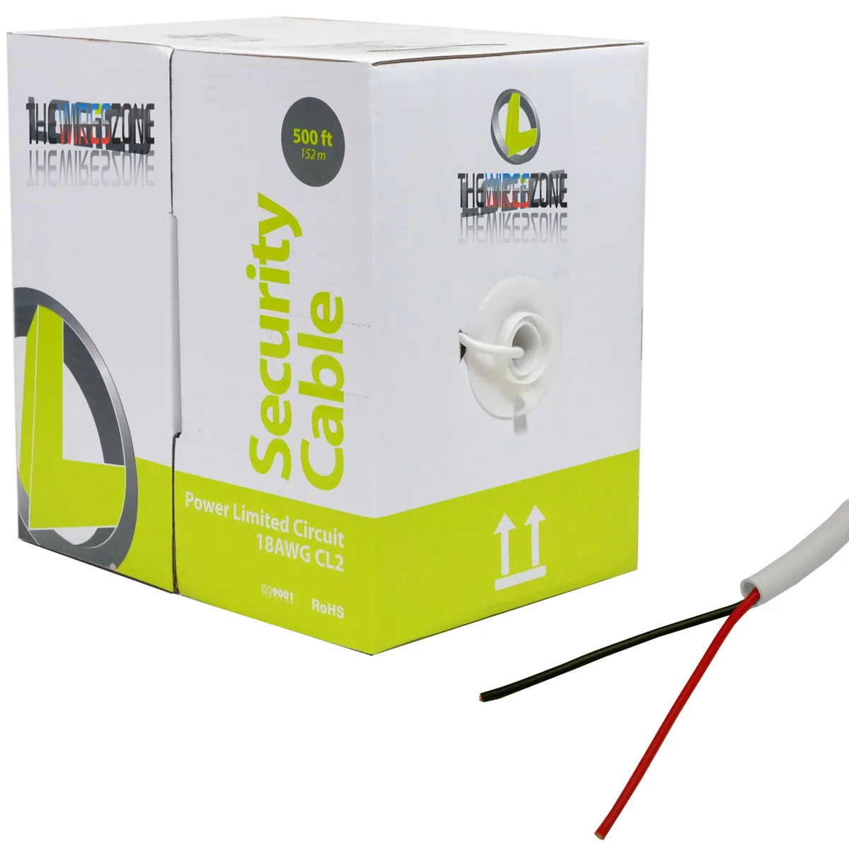 Logico Logico PLC4501 18/2 AWG 500 ft CL2 Security Cable — product photo