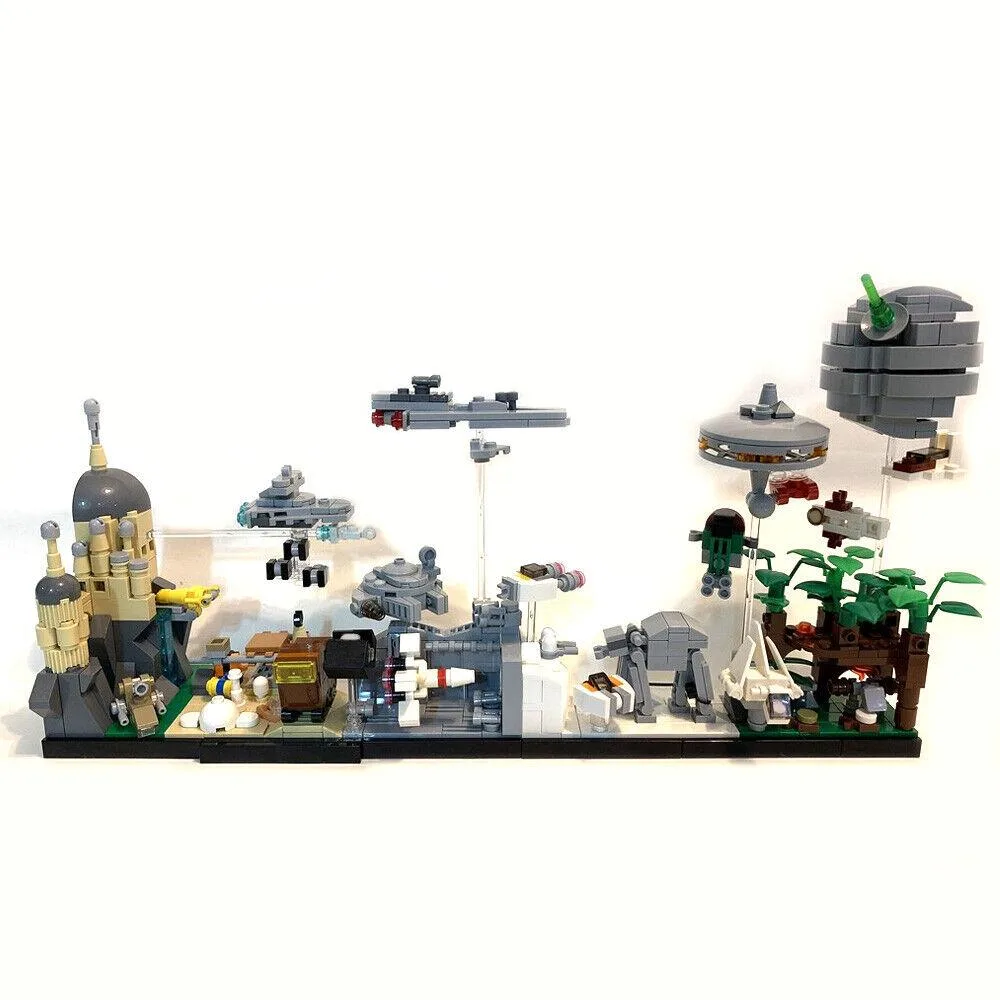 ZITIANYOUBUILD ZITIANYOUBUILD Skyline Architecture MOC 788 Pieces — product photo