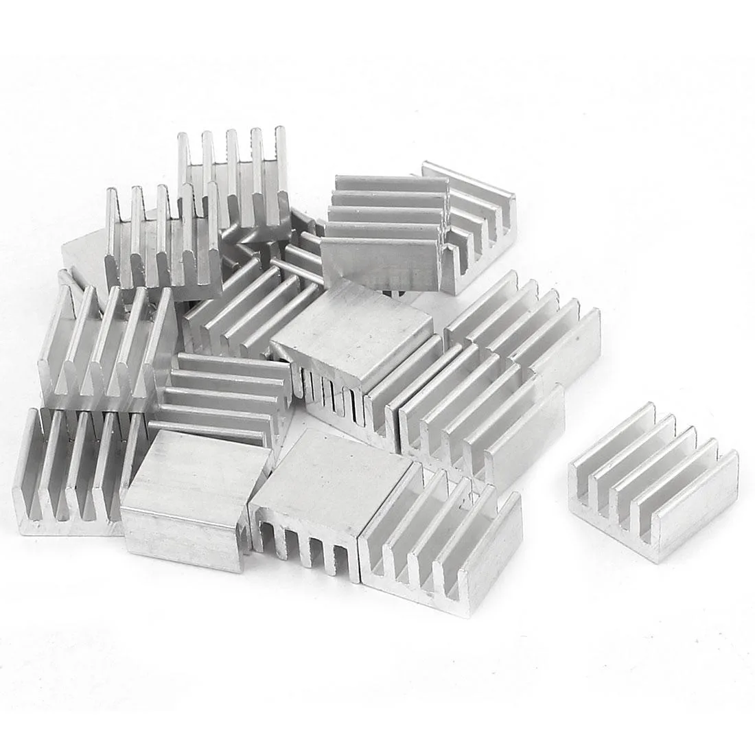 Unique-Bargains Unique-Bargains Silver Tone Aluminum Heatsink 8.8mm 20 Pieces — product photo