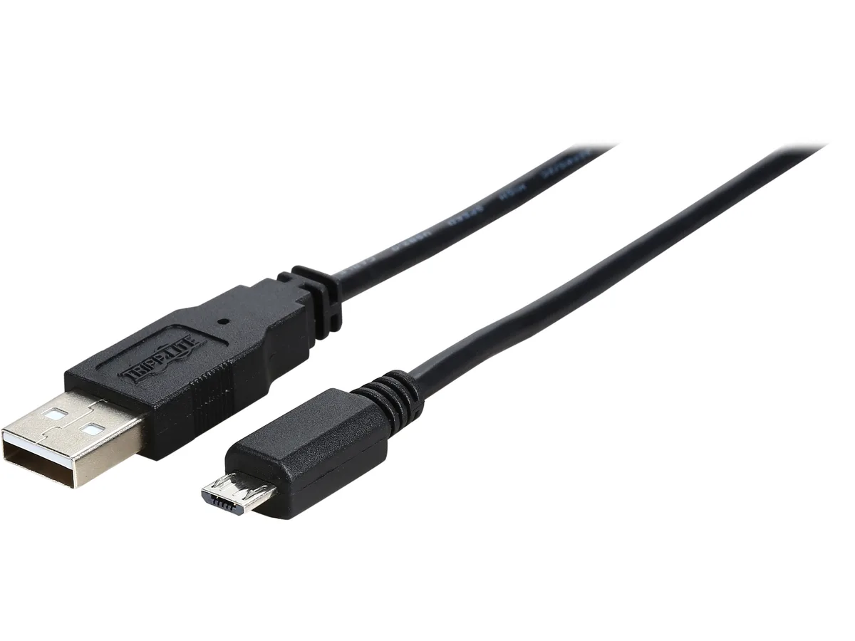 Tripp Lite Tripp Lite U050-003 USB 2.0 A Male to Micro USB B Male Cable 3 ft — product photo