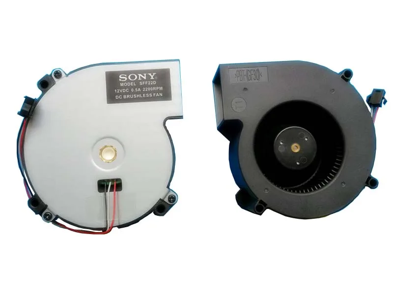 Zyvpee Zyvpee SFF22D 105x98x36mm 12V .5A 3-pin blower case fan — product photo