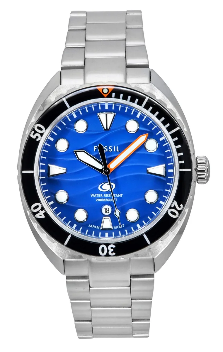Fossil Fossil Breaker FS6064 Blue Dial 200m 42.00mm Watch — product photo