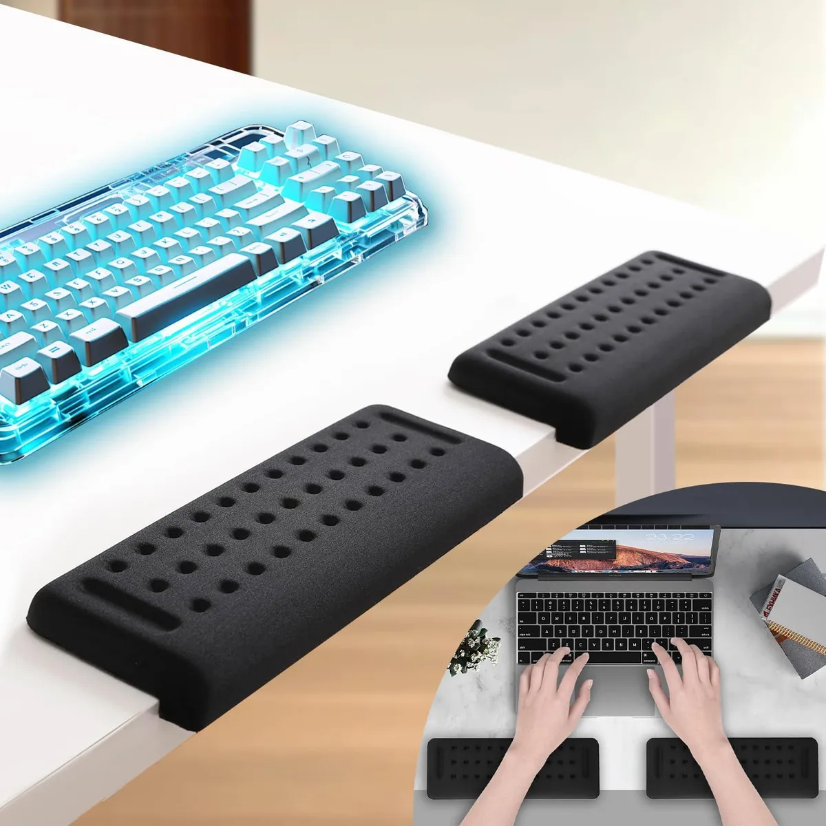  Proium Y00043 Ergonomic Wrist Rest 12 x 4.3 in — product photo