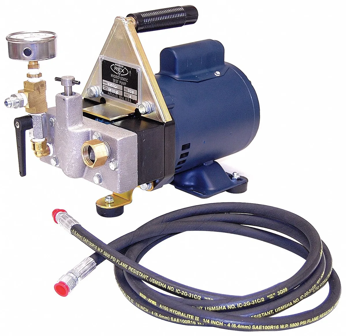 Wheeler-Rex Wheeler-Rex 39300 Hydrostatic Test Pump 4 gpm Twin Piston 3/4 in — product photo