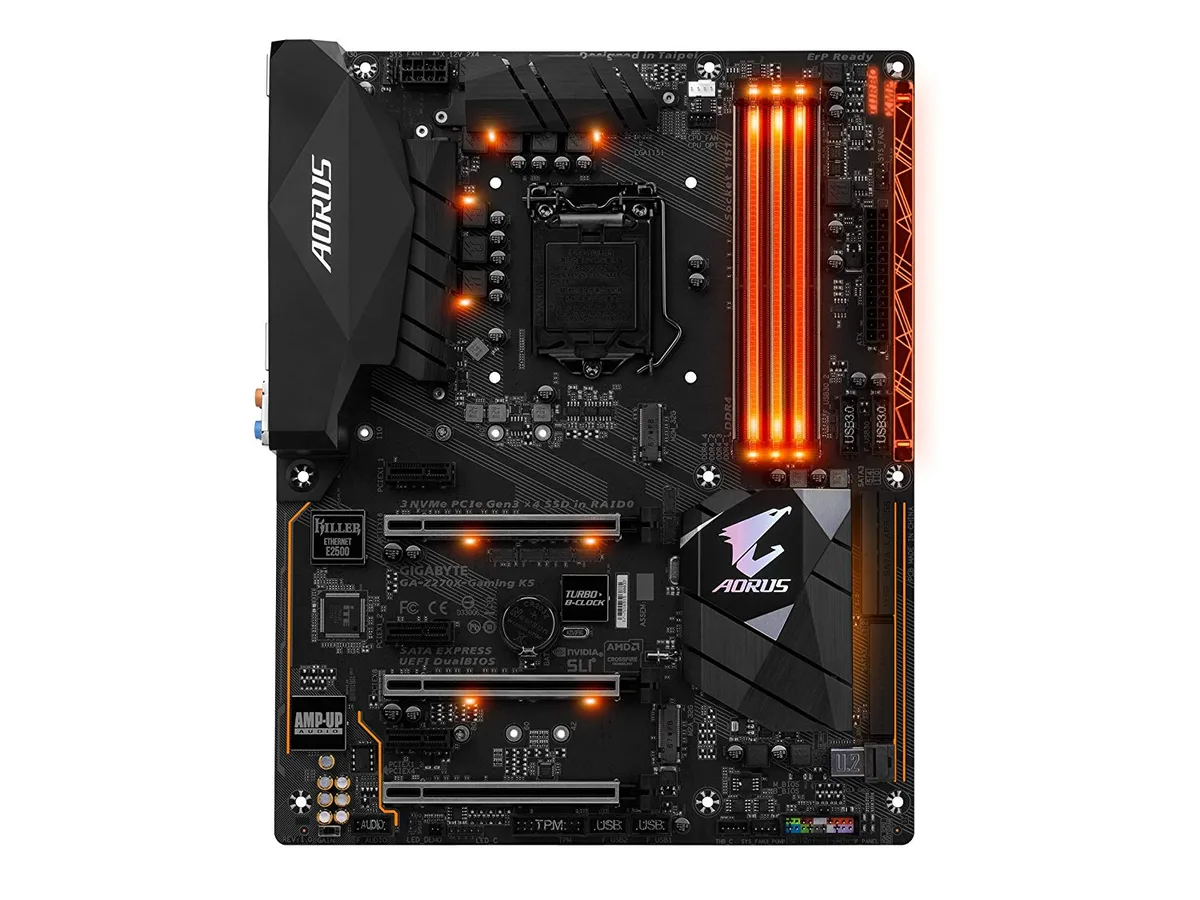 GIGABYTE GIGABYTE GA-Z270X-GAMING K5 Intel motherboard — product photo