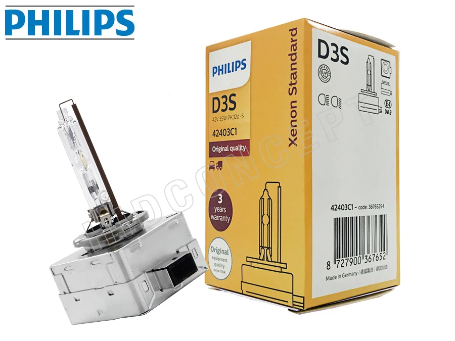 Philips Philips D3S HID Xenon Bulb 4300K 35W 42302 C1 — product photo