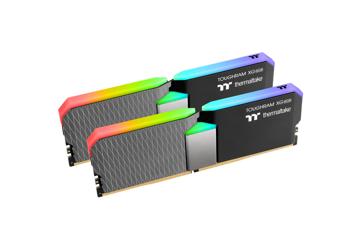 Thermaltake Thermaltake TOUGHRAM XG RGB DDR4 4400MHz 16GB (2x8GB) CL19 1.45V Black desktop RAM — product photo