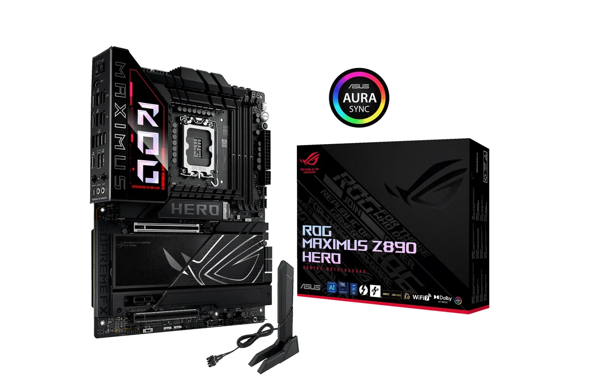 ASUS ASUS ROG MAXIMUS Z890 HERO LGA 1851 Intel motherboard — product photo